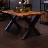 ACACIA - Eettafel mangohout 160x90 - Kale Productfoto afstand