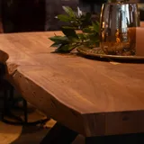 ACACIA - Eettafel mangohout 160x90 - Productfoto in detail