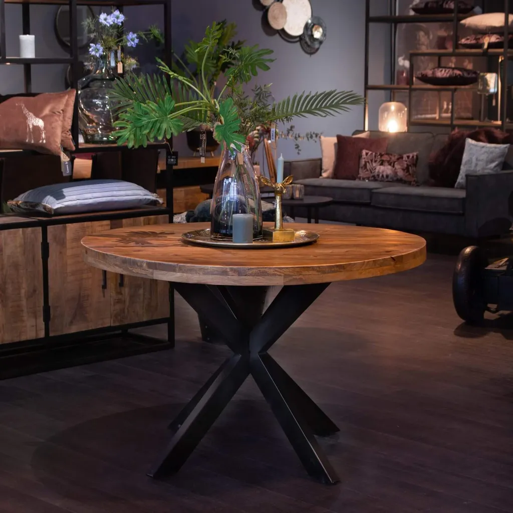Wehl ronde eettafel 100cm In sfeer