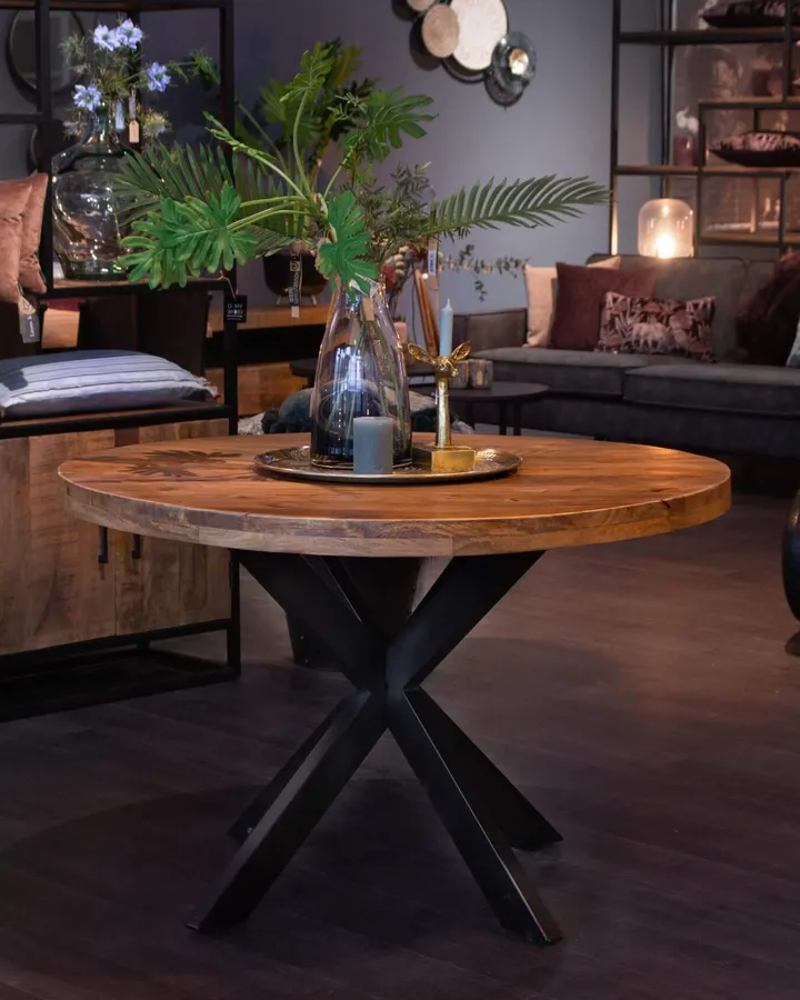 Wehl ronde eettafel 100cm In sfeer