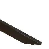 AALST - Ovale eettafel mangohout 160x90 - Poot Detail