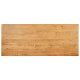 LAAR - Swiss Straight eettafel mangohout - Bovenaanzicht
