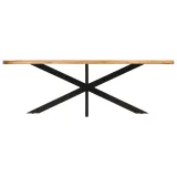 GOOR - ovale eettafel mangohout - Productfoto Voor