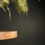 Ovale eettafel mangohout 260 cm, Extra groot industrieel design