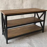 VIANEN Mangohouten wandtafel 75x30x45 Productfoto