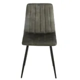 Eetkamerstoel Set van 4, Samara Groen, Microvezel bekleding, Comfortabel en Stijlvol